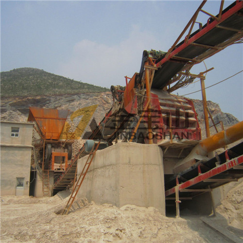 安徽蕪湖時產600噸石灰石生產線現場